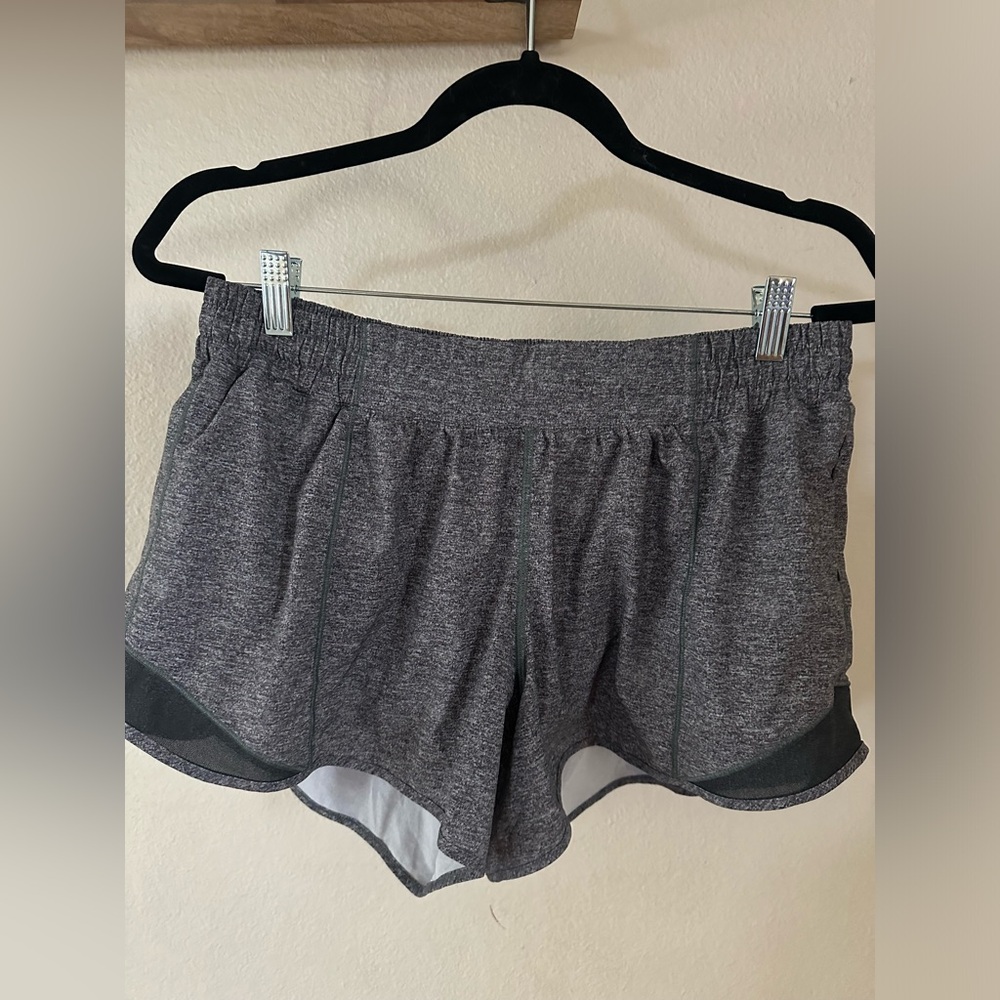 Lululemon Hotty Hot Shorts, Heathered Grey